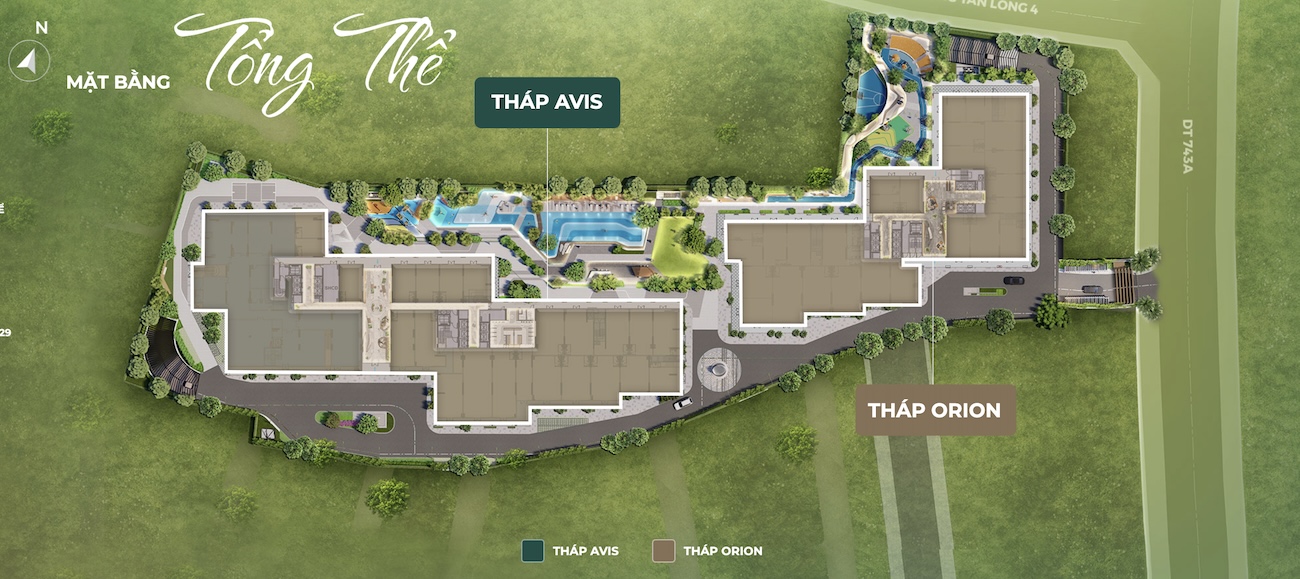 MẶT BẰNG DỰ ÁN CĂN HỘ TT AVIO