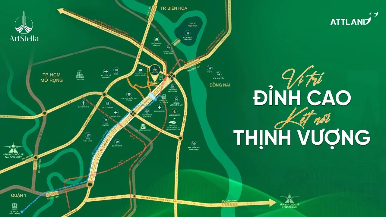 Vị trí dự án Căn hộ ArtStella