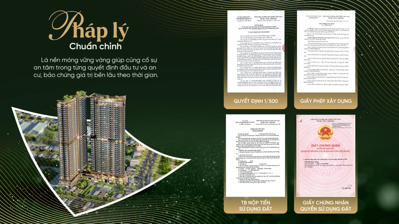 Pháp lý A&T Sài Gòn Riverside