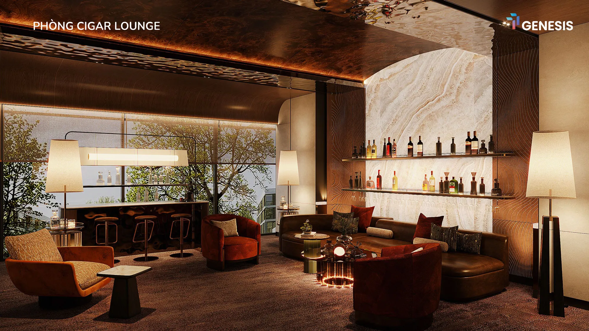 Cigar lounge